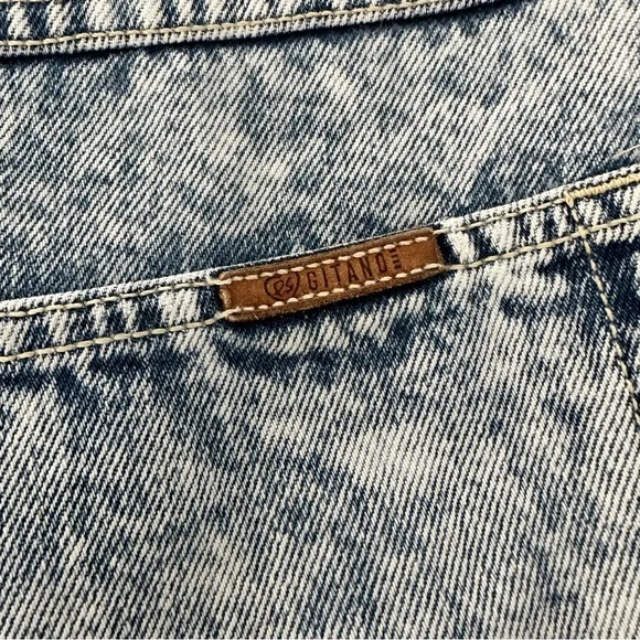 Gitano 80’s Vintage Acid Wash High Rise Jeans - Picture 8 of 12